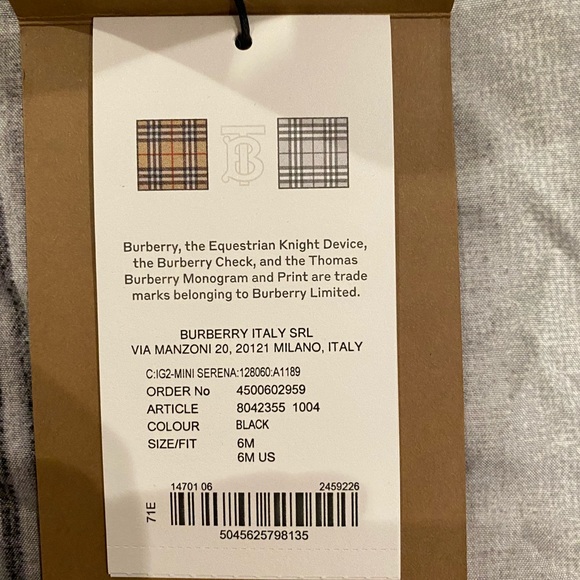 Baby girl Burberry dress - Picture 4 of 4